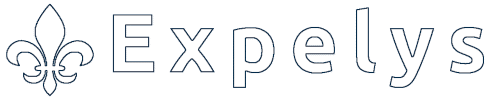 expelys logo white