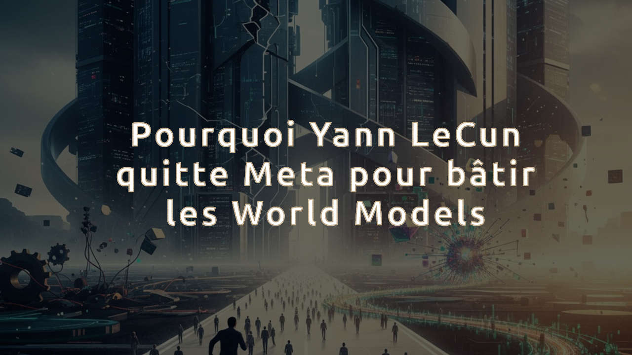 Pourquoi Yann LeCun quitte Meta pour bâtir les World Models