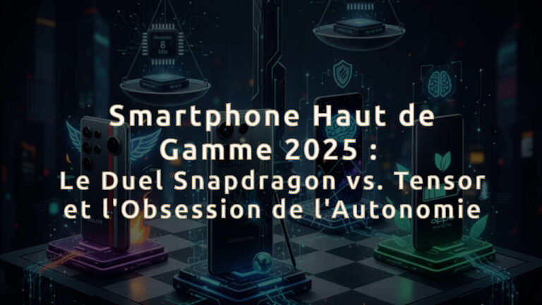 Smartphone Haut de Gamme 2025 : Le Duel Snapdragon vs. Tensor et l'Obsession de l'Autonomie